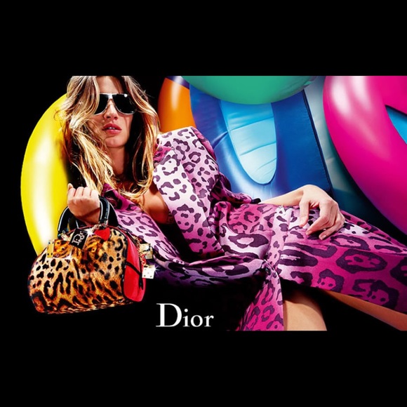 Dior Vintage John Galliano Tulle leopard Gambler Runway Collection Matching Set - Picture 1 of 17